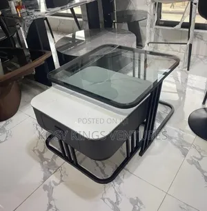Elegant 2in1 Center Table With Drawer