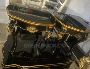 Royal Marble Center Table and Stools