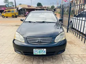 Toyota Corolla 2004 Black