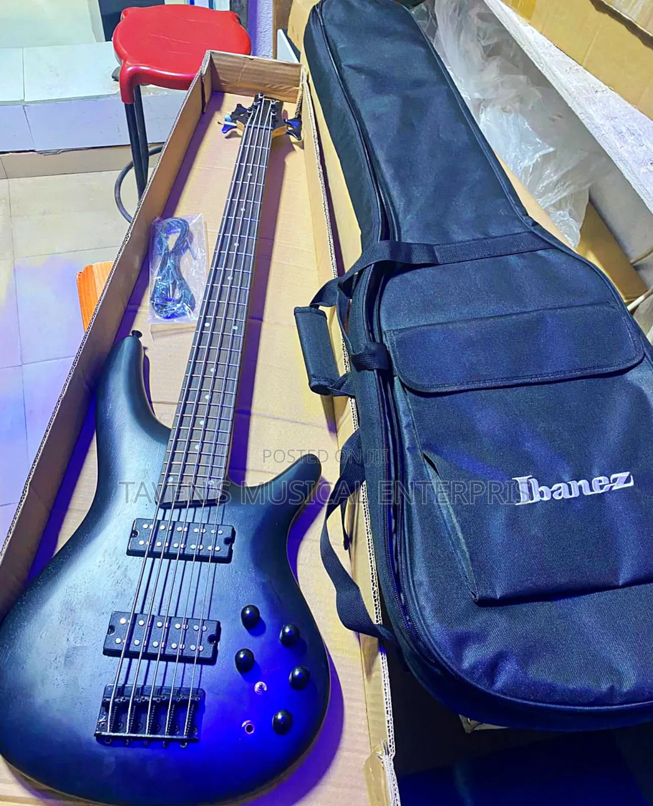 Ibanez Sr375e Active Electric Bass Guitar