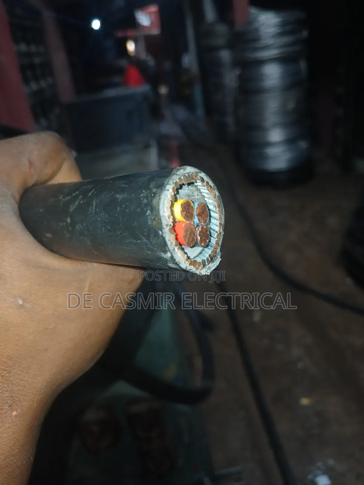 4x16mm2 Armoured Cable