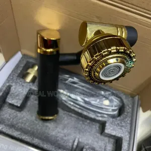 Black and Gold Mixer Tap