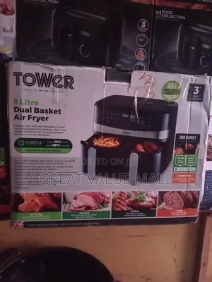 Tower 9 Litre Dual Basket Air Fryer