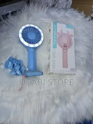 Mini Fan With Led Light