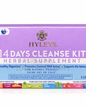 Hyleys 14 Days Cleanse Kit Herbal Supplement (42 Tea Bags)