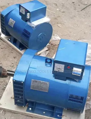 Industrial-Grade Blue Ac Alternator Used for Power Generation