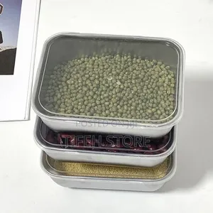 3 Pieces Stainless Steel With Cover