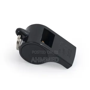 Black Plastic Whistle 12 Pieces