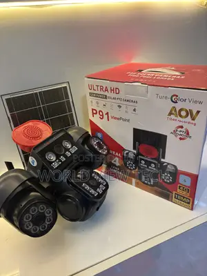 Ai 4 Lens All Rotate Solar Camera Sim Enabled