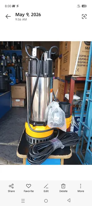 3hp Sea Sewage Submersible Pump