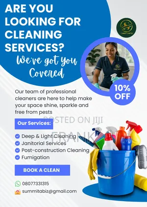 Cleaning and Fumigation