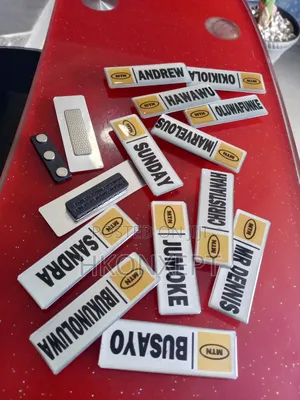 Custom Magnetic Name Tags