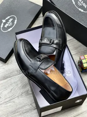 Luxury Prada Men's Flat Shoes