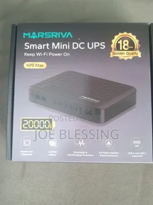 Marsriva Smart Mini Dc Ups Keep Wifi Power On