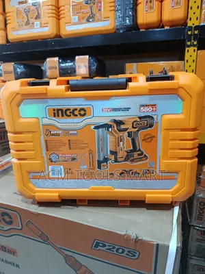 Ingco Ccsnli6008 Cordless Crown Staple Nailer 20v | Brushless