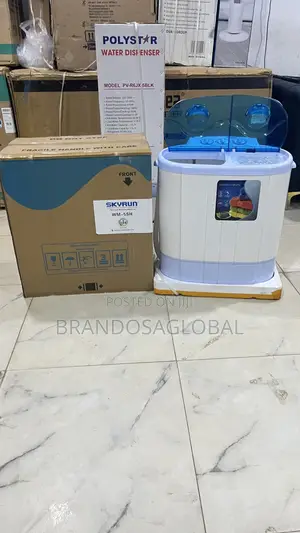 Skyrun 5kg Twin Tub Washing Machine Wm-5sh–Efficient Fabric Cleaning