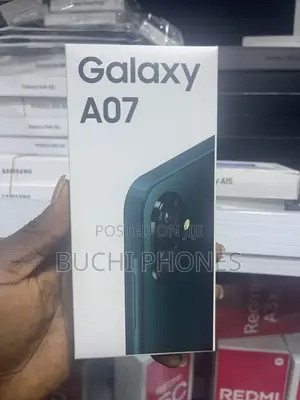 New Samsung Galaxy A07 4G 64 GB Black
