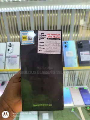 Samsung Galaxy Note 20 Ultra 5G 256 GB Black