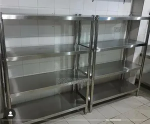 Stainless Steel Shelve - 4 Layer Good and Product Display Rack