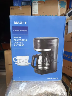 Maxi Coffee Maker 1000w | D1501w (Black)