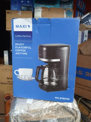 Maxi Coffee Maker 1000w | D1501w (Black)
