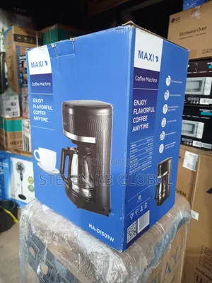 Maxi Coffee Maker 1000w | D1501w (Black)