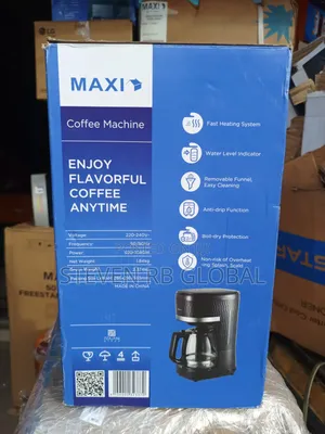 Maxi Coffee Maker 1000w | D1501w (Black)