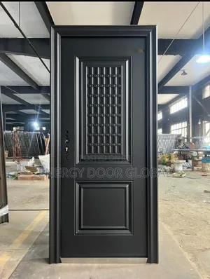 Black Kitchen Steel Net Security Door 3ft/7ft