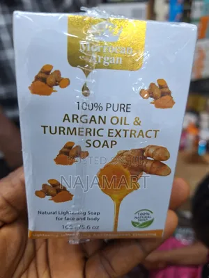 Moroccan Argan Oil Turmeric Extract Soap