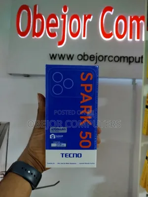 New Tecno Spark 50 128 GB Black