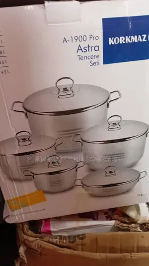 Korkmaz Cooking Pots 10pcs