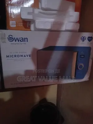 Swan 20 Litre Digital Microwave - Spruce Blue