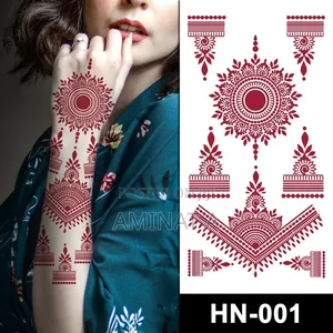 Henna Body Temporary Tattoo