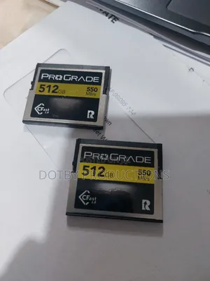 Prograde 512gb Cfast 2.0 Card. Prograde One of the Most Trusted Brands