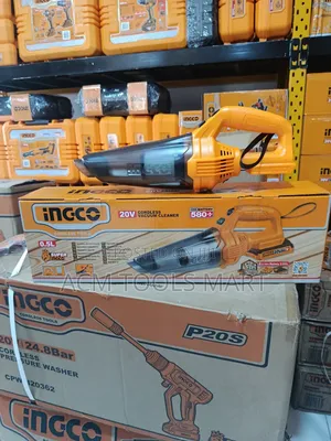 Ingco Cordless Vacuum Cleaner Cvli20126 – 20v Lithium-Ion Portable
