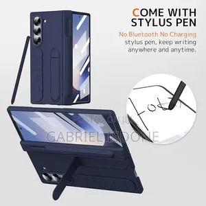 Samsung Galaxy Z Fold 3 and 4 Case With Pen Wrist Strap,Full Screen