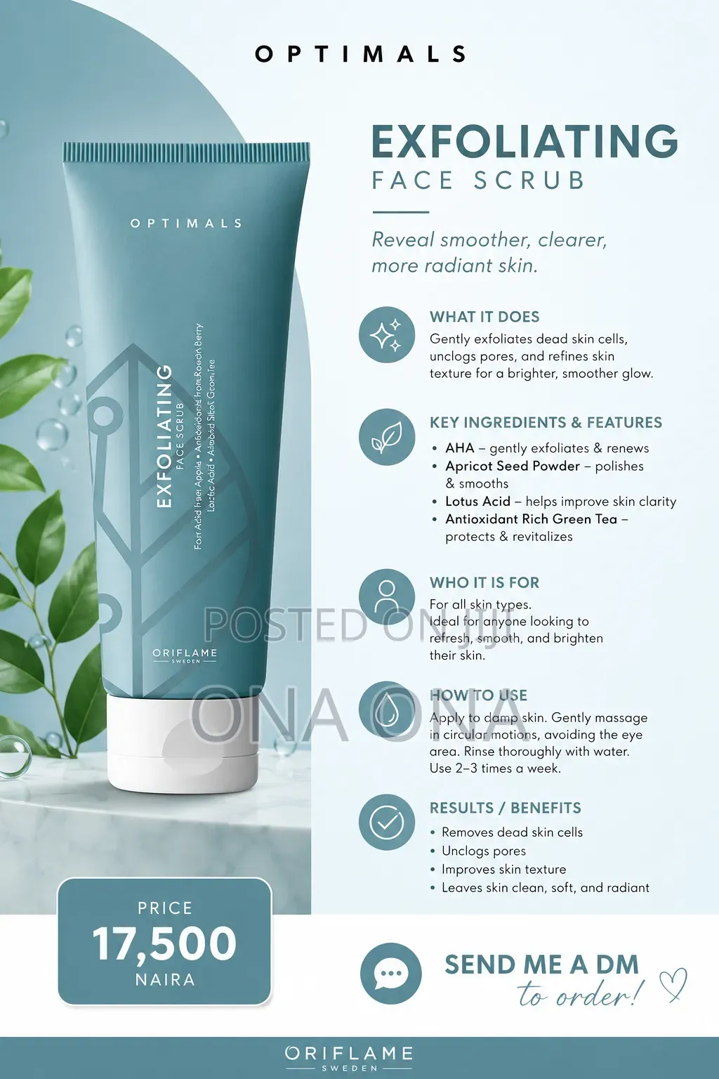 Optimals Exfoliating Face Scrub