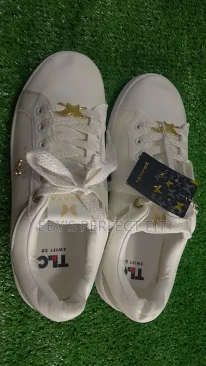 Strong but Beautiful White Sneakers