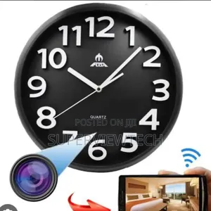 Spy Clock CCTV Camera
