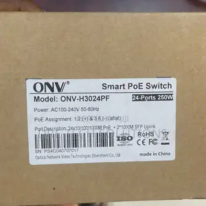 Onv 24 Port Gigabit Poe Switch. SFP Uplink