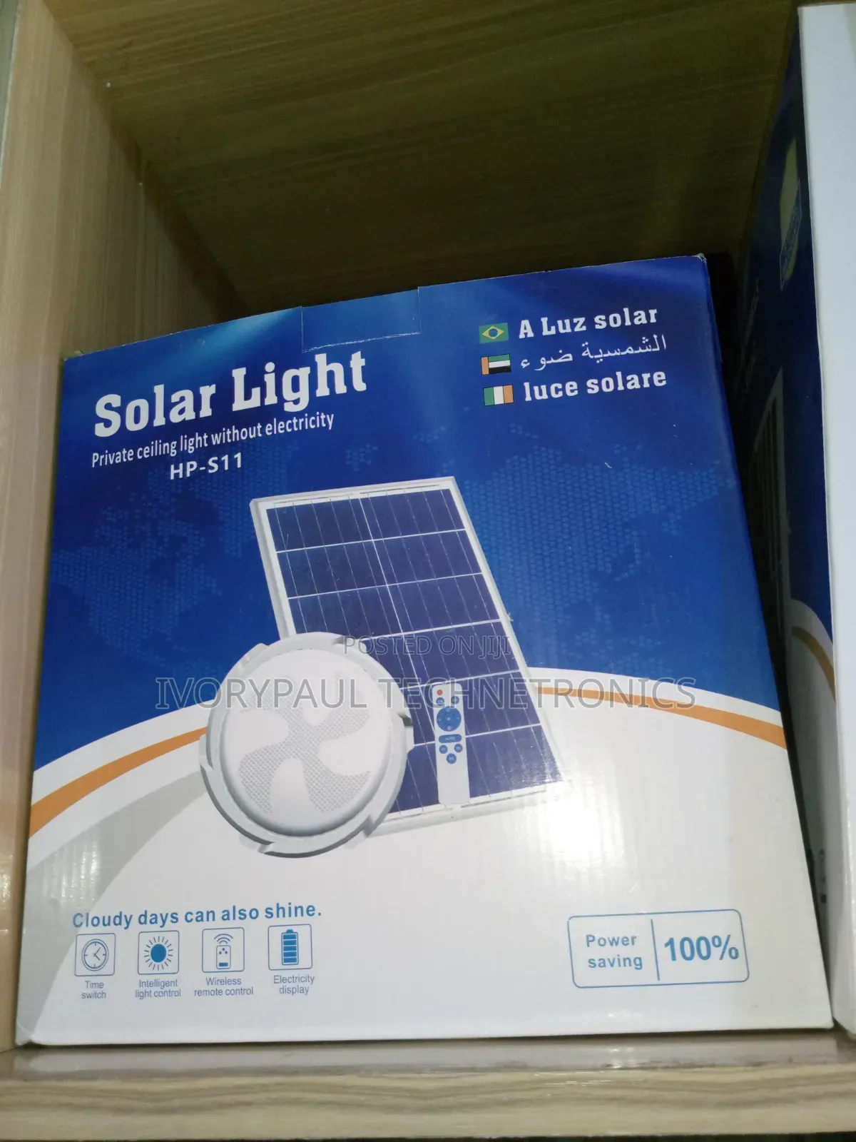 Ceiling Solar Light