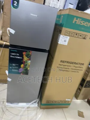 Modern Hisense Silver Refrigerator 154l