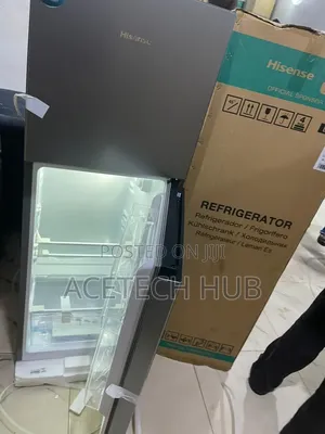 Affordable Hisense Double Door Refrigerator 154l