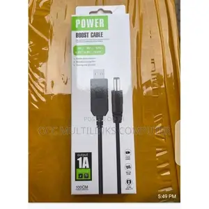 Usb Power Boost Cable - 5v To 12v - 1a