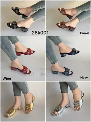 Low Block Heal Quality Slippers