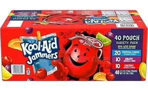 Kool -Aids Jammers Drink 40 Pouch Variety