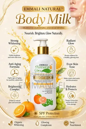 Emmali Natural Glow Body Milk Lotion