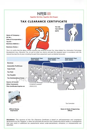 Obtain Your Tax Clearance Certificate