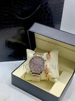 Xvip Exclusive Omega Watch With Working Chronograph and Bracelet Set