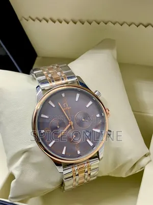 Xvip Premium Omega Watch With Working Chronograph and Bracelet Set
